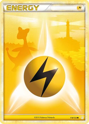 Basic Lightning Energy (118) - HeartGold & SoulSilver