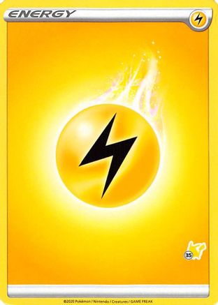 Basic Lightning Energy (#35 Pikachu) - Battle Academy 2022