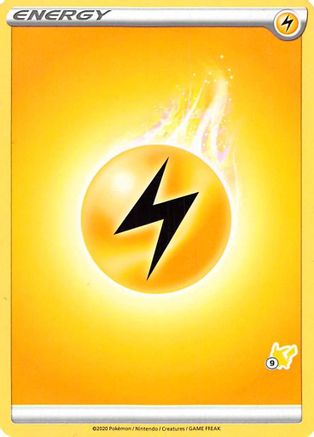 Basic Lightning Energy (#9 Pikachu) - Battle Academy 2022