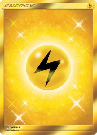 Basic Lightning Energy (Gold) (168) Holofoil - Guardians Rising