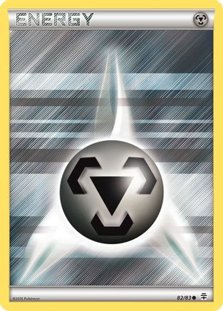 Basic Metal Energy (82) Reverse Holofoil - Generations
