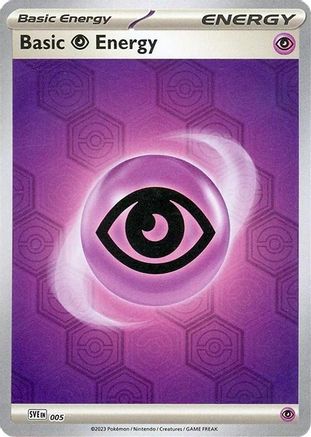 Basic Psychic Energy (5) Reverse Holofoil - Shrouded Fable