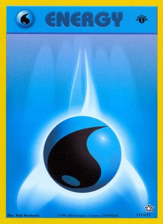 Basic Water Energy (111) (1st Edition) - Neo Genesis