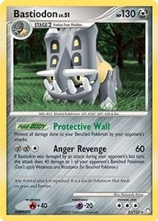 Bastiodon (Deck Exclusives) (21) Holofoil - Mysterious Treasures