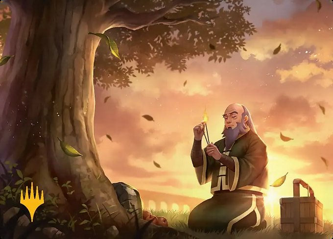 Bastion of Remembrance (030s) Gold-Stamped - Art Series: Avatar: The Last Airbender