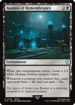 Bastion of Remembrance (274) Surge Foil - Commander: FINAL FANTASY