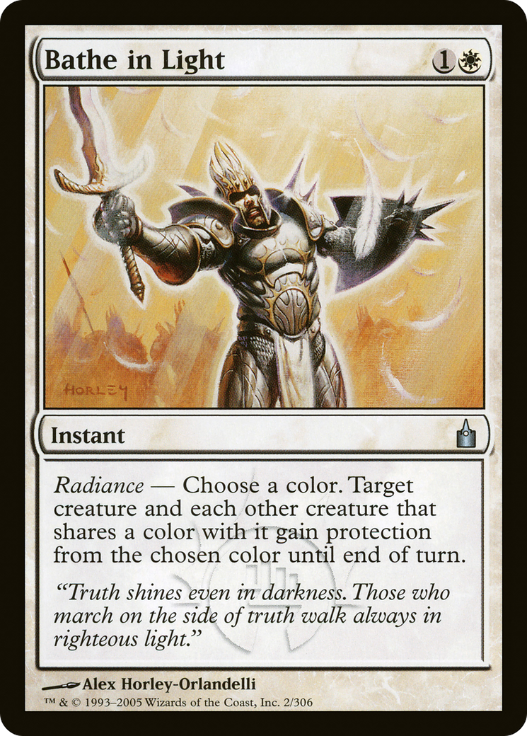 Bathe in Light (002) - Ravnica: City of Guilds