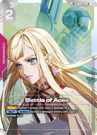 Battle of Aces (SP) (R+) (GD01-111) Holofoil - Steel Requiem