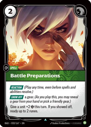 Battle Preparations (032) Foil - Radiance