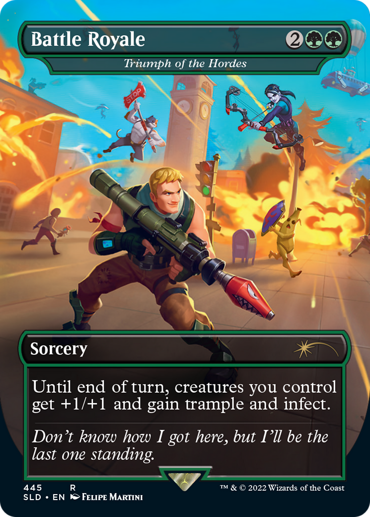Battle Royale – Triumph of the Hordes (445) Foil - Secret Lair Drop