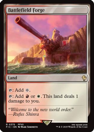 Battlefield Forge (375) Surge Foil - Commander: FINAL FANTASY