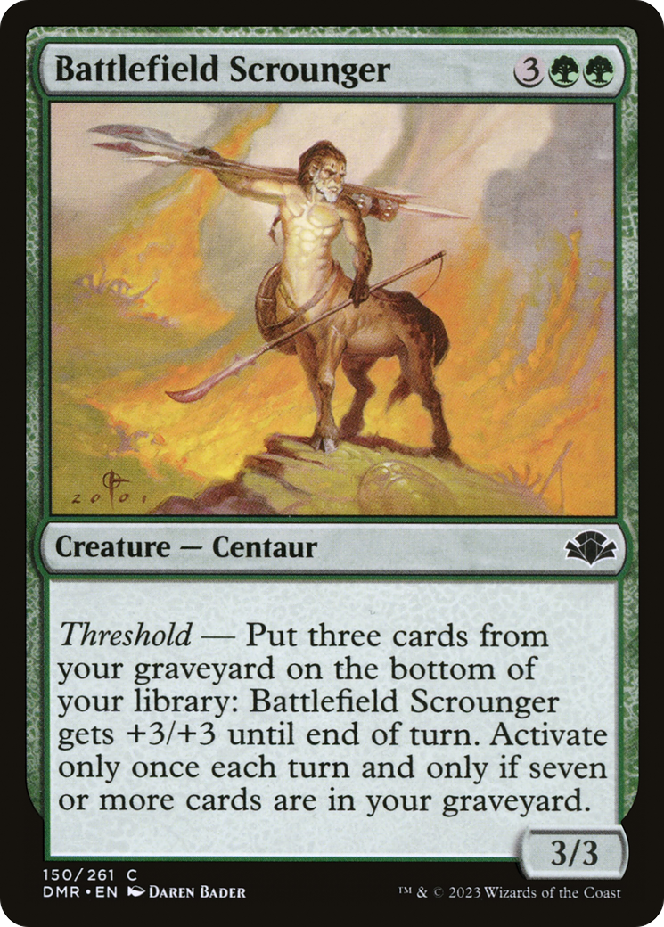 Battlefield Scrounger (150) - Dominaria Remastered Foil