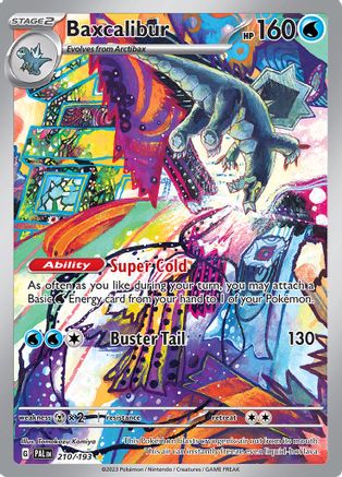 Baxcalibur (210) Holofoil - Paldea Evolved