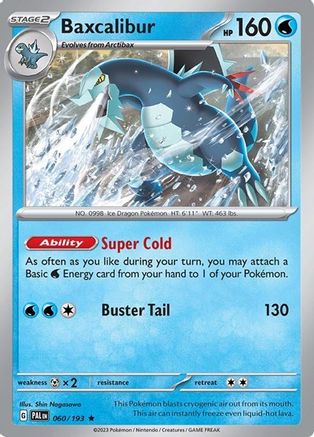 Baxcalibur (Deck Exclusives) (60) - Paldea Evolved