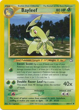 Bayleef (29) (Unlimited) - Neo Genesis
