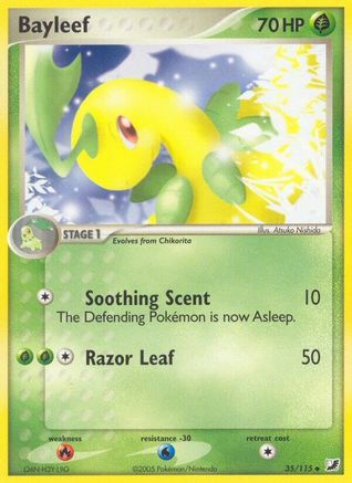 Bayleef (35) Reverse Holofoil - Unseen Forces