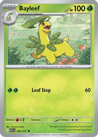 Bayleef (9) Reverse Holofoil - Ascended Heroes