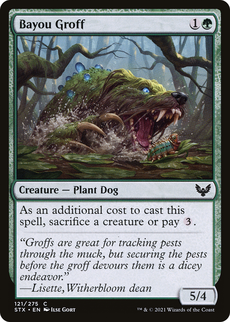 Bayou Groff (121) - Strixhaven: School of Mages Foil