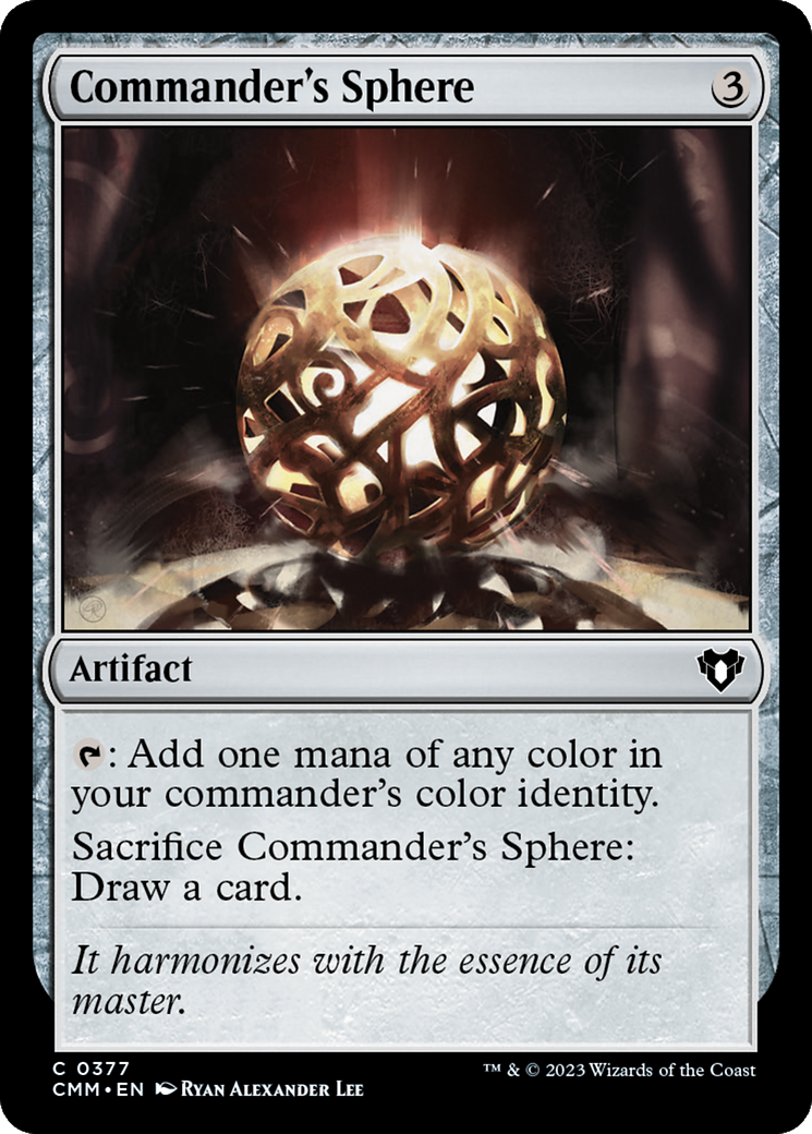 Commander's Sphere [Commander Masters] | Silver Goblin