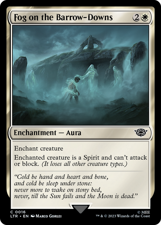 Fog on the Barrow-Downs [The Lord of the Rings: Tales of Middle-Earth] Foil