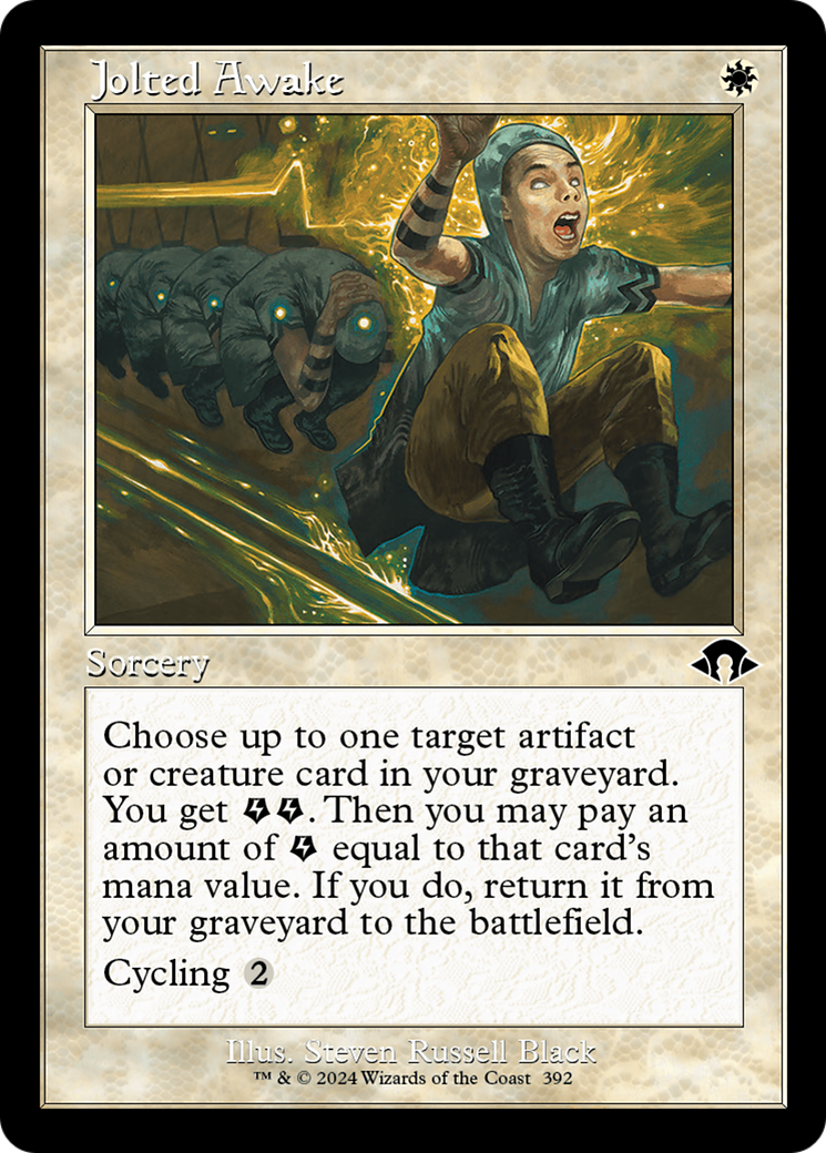 Jolted Awake (Retro Frame) [Modern Horizons 3] | Silver Goblin