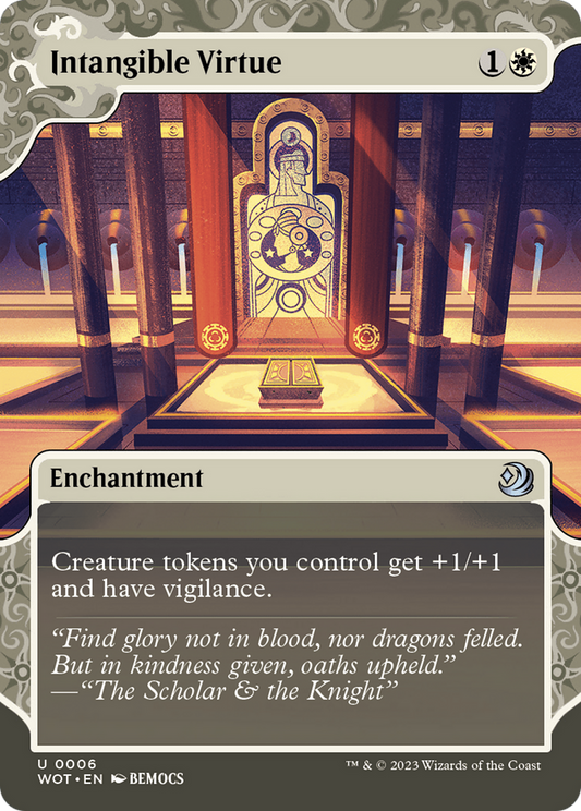 Intangible Virtue [Wilds of Eldraine: Enchanting Tales] Foil