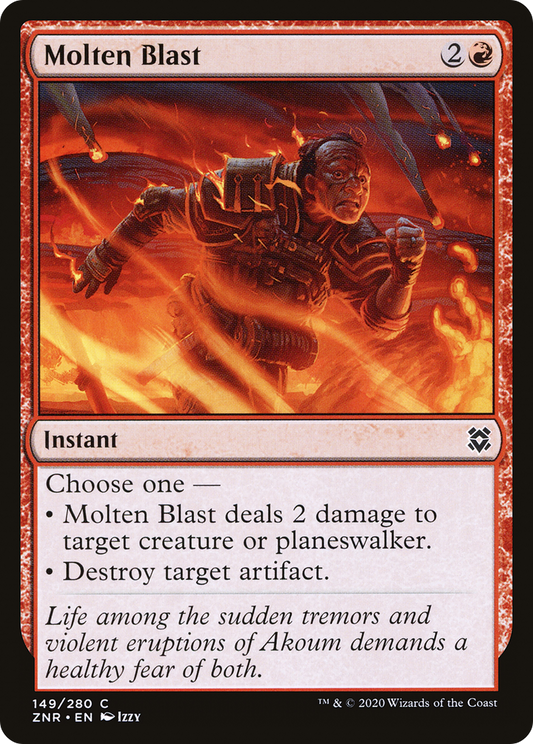 Molten Blast [Zendikar Rising] Foil