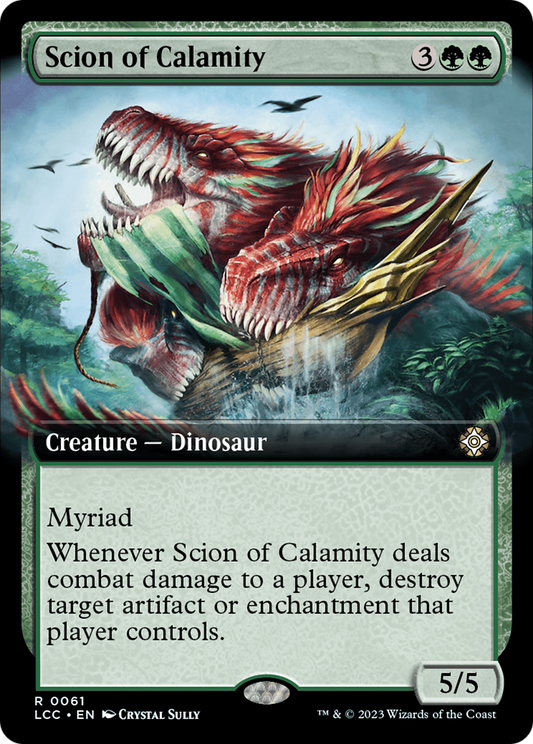 Scion of Calamity (Extended Art) [The Lost Caverns of Ixalan Commander] Foil