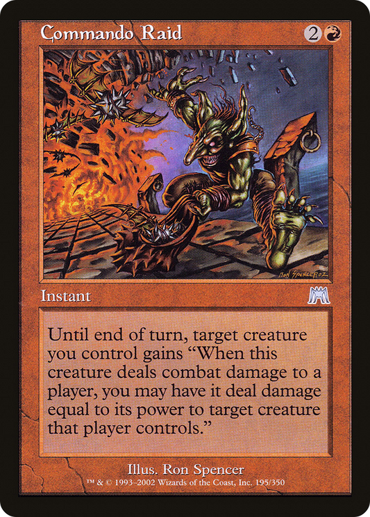 Commando Raid [Onslaught] Foil