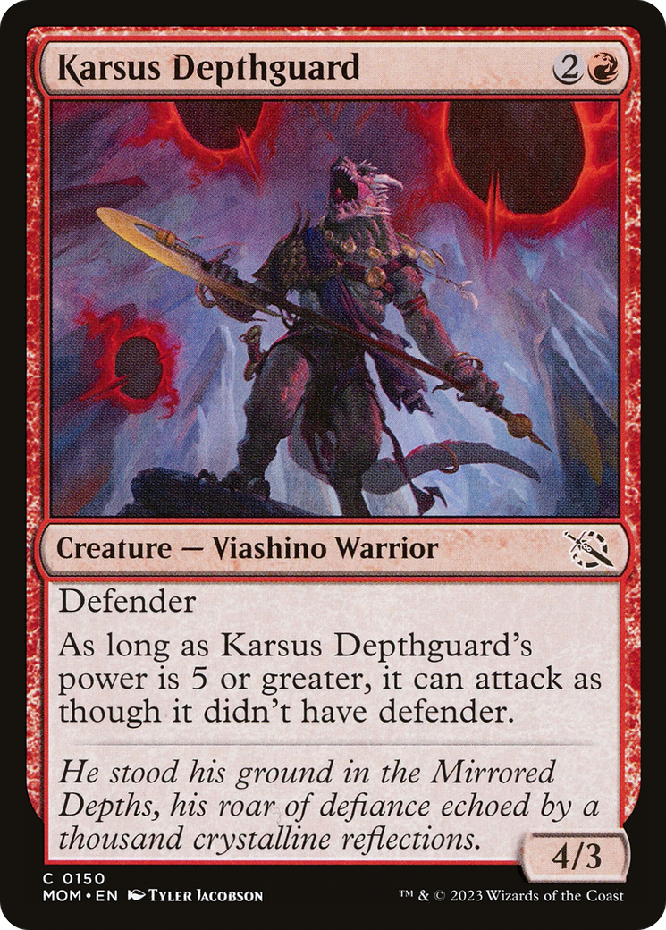 Karsus Depthguard [March of the Machine] | Silver Goblin