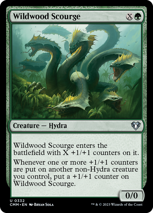 Wildwood Scourge [Commander Masters] Foil
