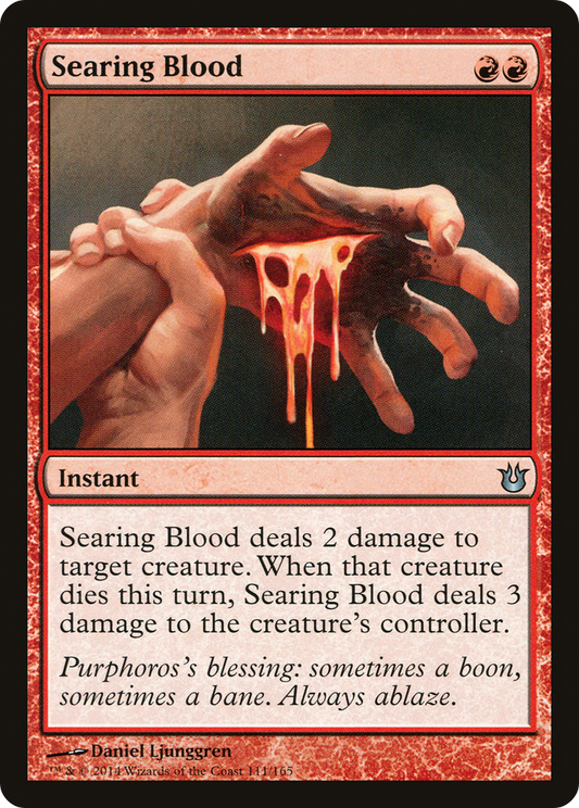 Searing Blood [Born of the Gods] Foil