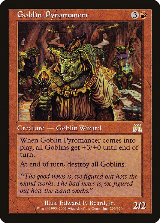 Goblin Pyromancer [Onslaught] Foil
