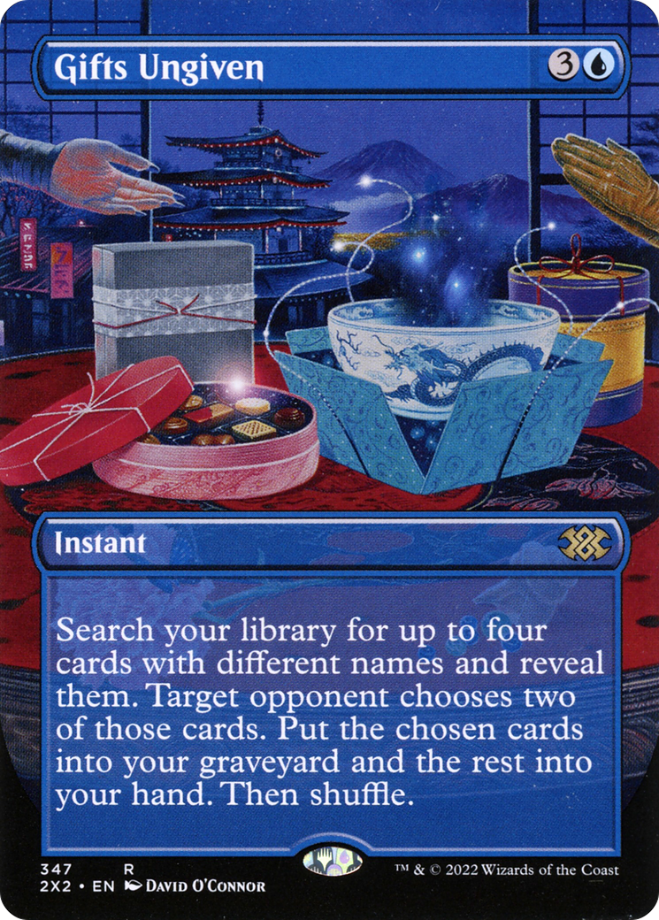 Gifts Ungiven (Borderless Alternate Art) [Double Masters 2022]