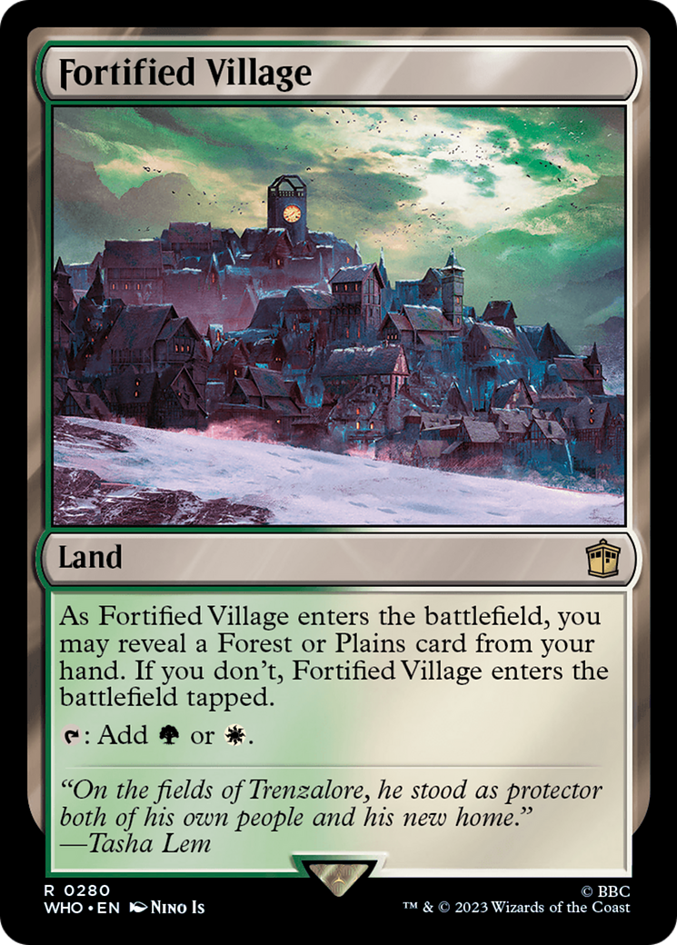 Fortified Village [Doctor Who] Foil