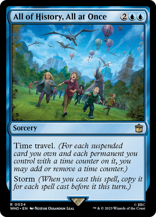 All of History, All at Once [Doctor Who] Foil