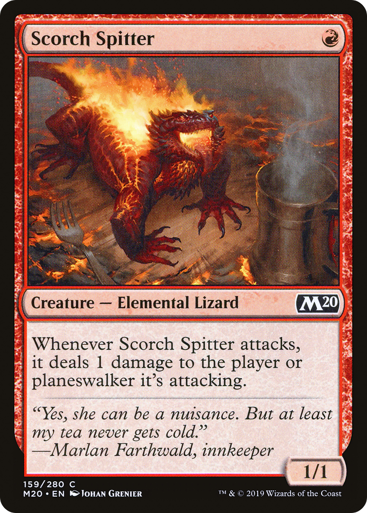 Scorch Spitter [Core Set 2020] | Silver Goblin