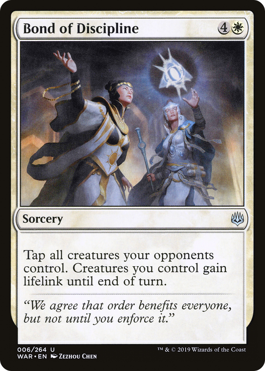 Bond of Discipline [War of the Spark] Foil