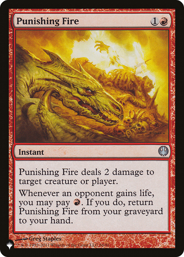 Punishing Fire [The List Reprints] | Silver Goblin