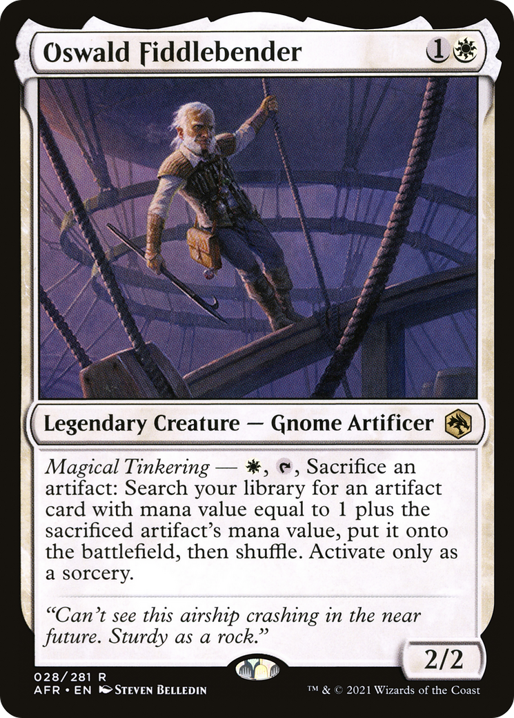 Oswald Fiddlebender (028) Foil - Adventures in the Forgotten Realms
