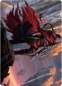 Anowon, the Ruin Thief Art Card [Zendikar Rising Art Series] | Silver Goblin