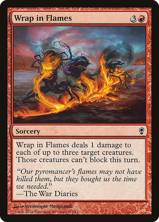 Wrap in Flames [Conspiracy] Foil