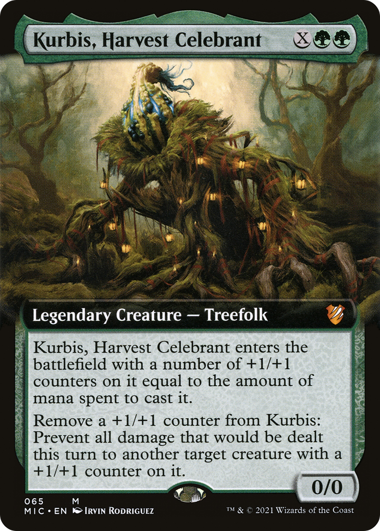 Kurbis, Harvest Celebrant (Extended Art) [Innistrad: Midnight Hunt Commander] | Silver Goblin