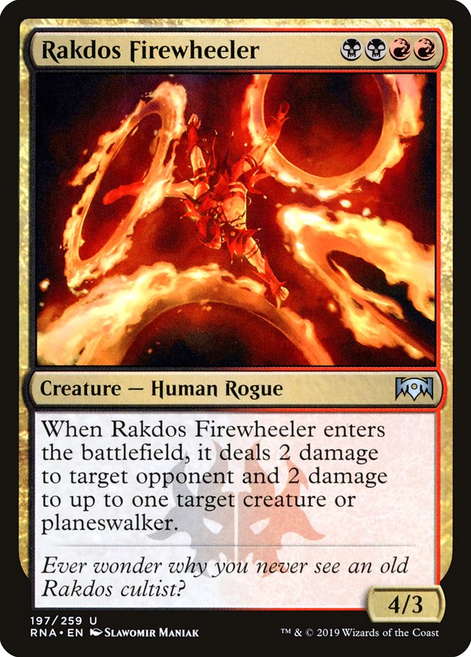 Rakdos Firewheeler [Ravnica Allegiance] | Silver Goblin