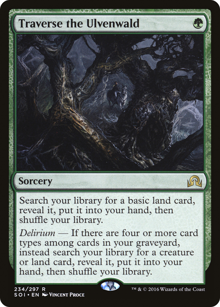 Traverse the Ulvenwald (234) Foil - Shadows over Innistrad