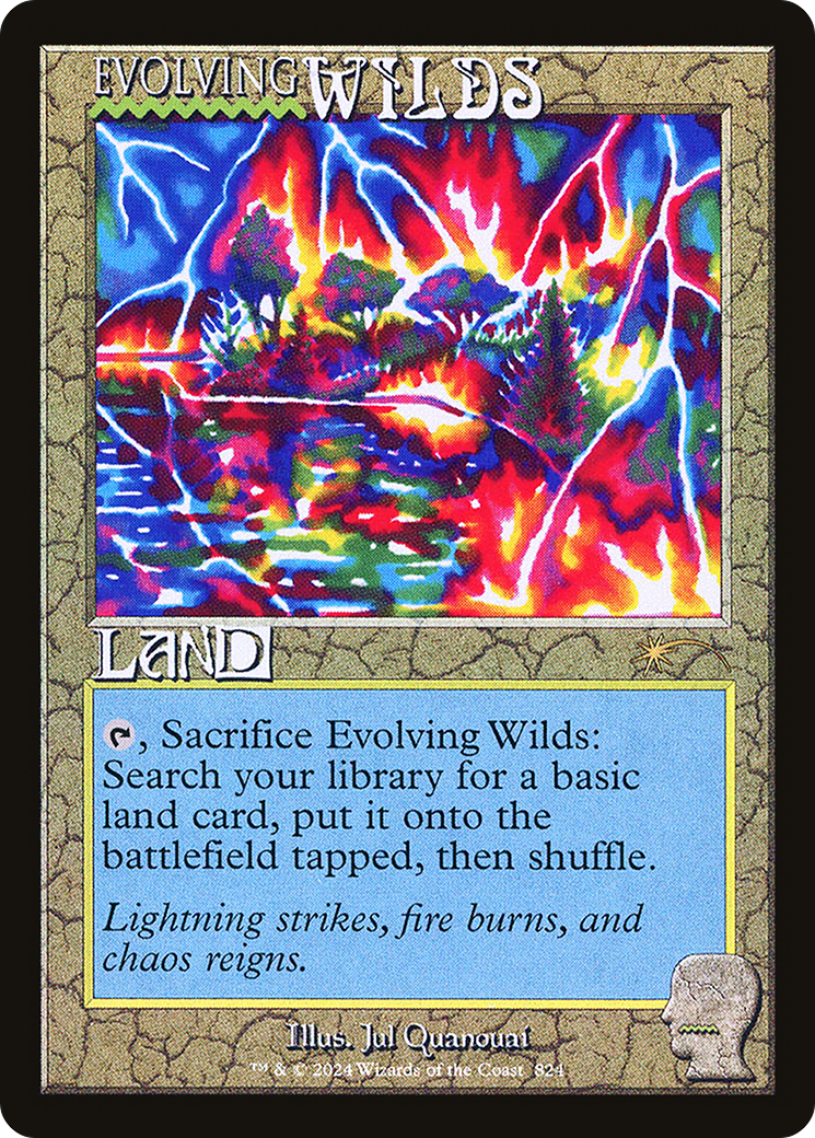 Evolving Wilds (Rainbow Foil) [Secret Lair Drop Series]