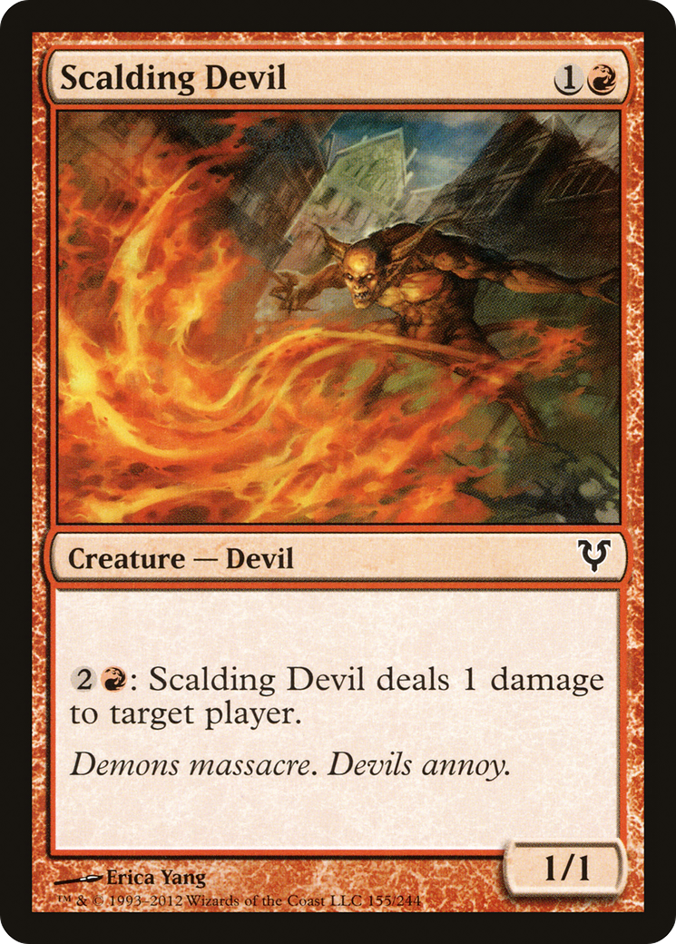 Scalding Devil (155) Foil - Avacyn Restored