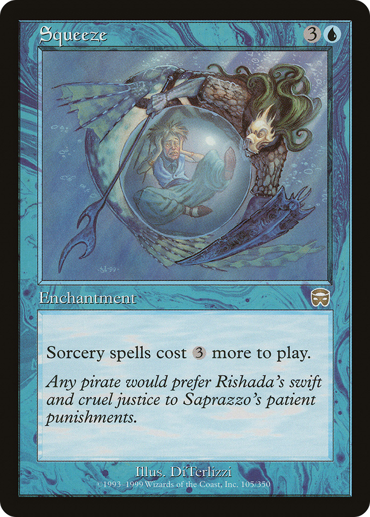 Squeeze [Mercadian Masques] | Silver Goblin