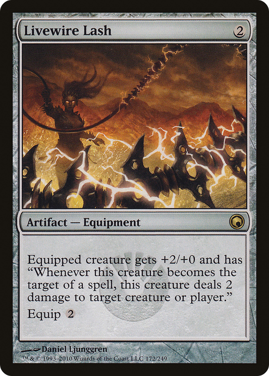 Livewire Lash [Scars of Mirrodin] Foil