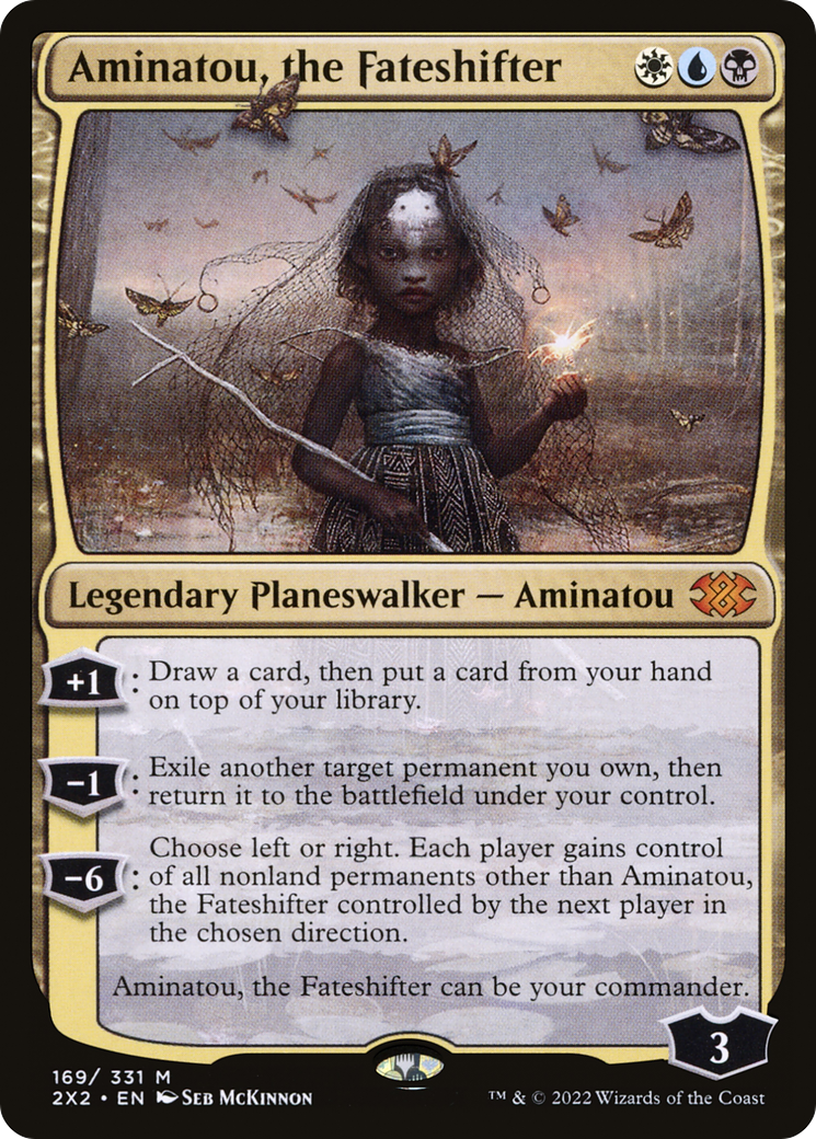 Aminatou, the Fateshifter [Double Masters 2022] | Silver Goblin